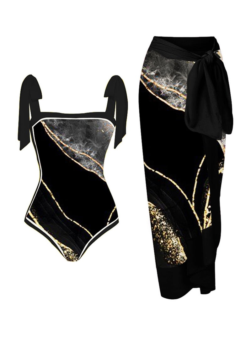 KUYING New One-Piece Conservative Swimsuit - Image 1