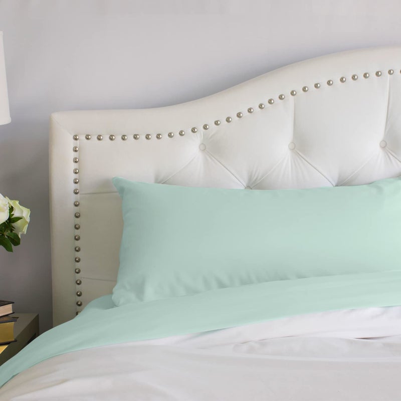 PeachSkinSheets مجموعة صفيحة Julep Mint Mint - مستوى 1500TC من النعومة - أوراق تبريد ناعمة إضافية للنوم الساخن والتعرق الليلي - الحجم التوأم XL  - Image 1