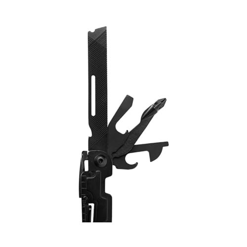 SOG PowerAccess Well-Rounded One-Handed Lightweight Daily Pocketable Stainless Steel Multi-Tool for Backcountry| 18 Tools, Black - Image 3