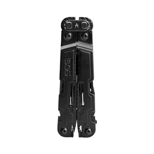 SOG PowerAccess Well-Rounded One-Handed Lightweight Daily Pocketable Stainless Steel Multi-Tool for Backcountry| 18 Tools, Black - Image 5