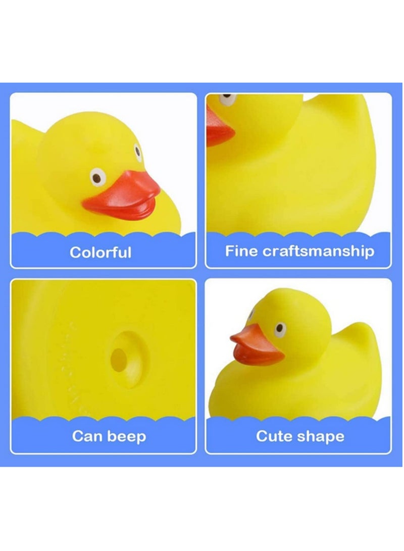 13Pcs Baby Bath Toy Cute Soft Rubber Float Sqeeze Sound Baby Wash Bath Play Animals Toys Color design - Image 5