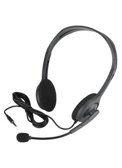 Thoraya Head-mounted Multi-Device Stereo Computer Headphone 3.5 mm single wire plug Headset  - Image 1