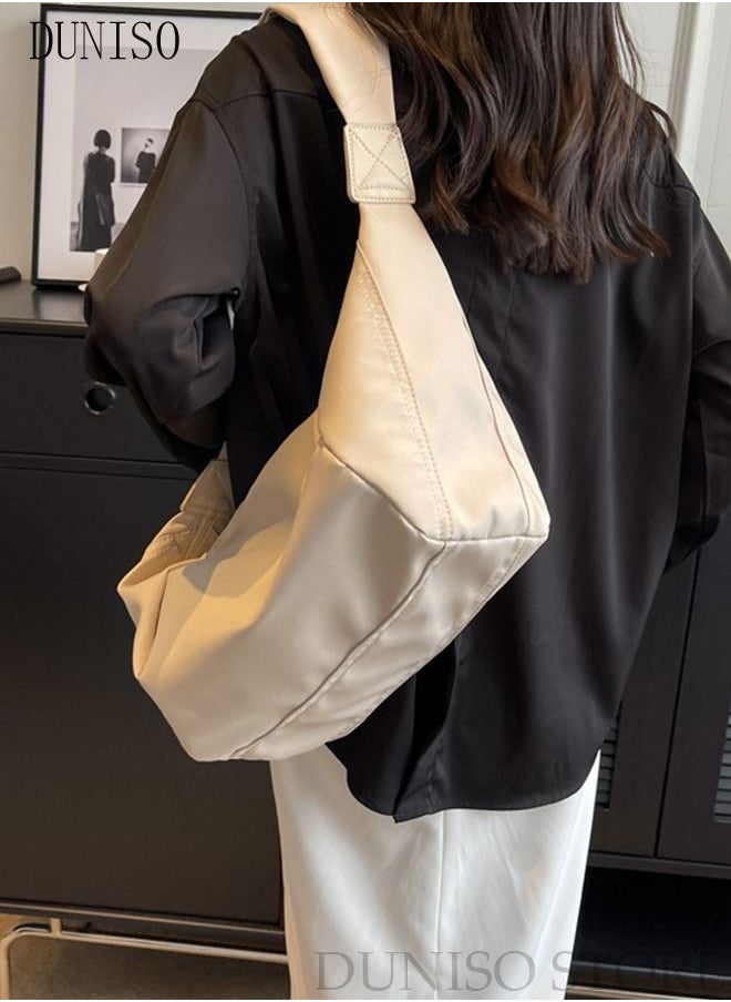 DUNISO - Women's Shoulder Tote Bag Canvas Handbag For Women Large Capacity Crossbody Bag Fashionable Travel Messenger Shoulder Bag For Ladies Girls College Students - Image 1