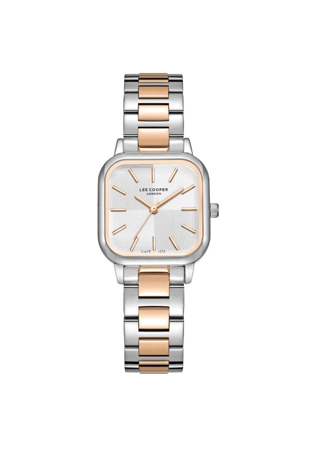 Lee Cooper ساعة معدنية أنالوج للنساء LC08134.530 - 27X34 مم - Image 1
