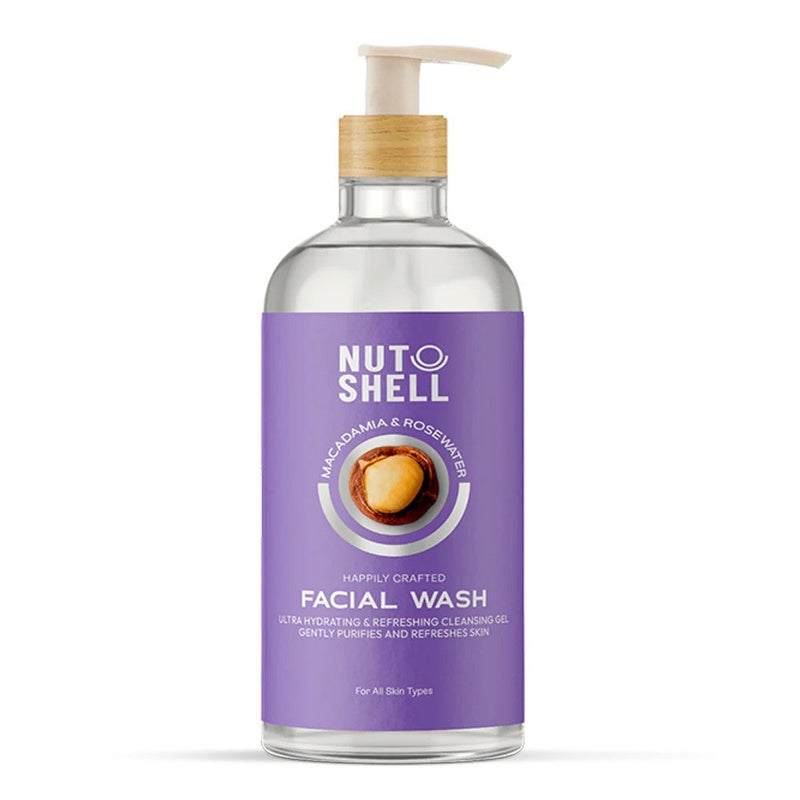 Macadamia & Rose Water Facial Wash