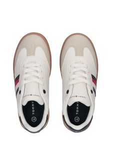 TOMMY HILFIGER Kids Lace Up Low Top Sneakers  - Image 3