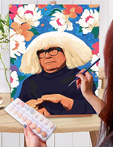 eniref Paint by Numbers for Adults Beginners, DIY Paint by Numbers for Kids Acrylic Paint Drawing Paintwork with Paintbrushes Always Sunny in Philadelphia Merch Fun Wall Decor 16X20inch - Image 2