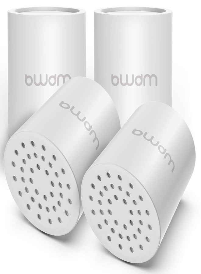 BWDM 15 Stage Shower Filter - Shower Head Filter - Hard Water Filter,Remove Chlorine Heavy Metals and Other Sediments, Vitamin C Water Softener Reduces Dry Itchy Skin,Dandruff (4 x Replacement Cartridge) - Image 1