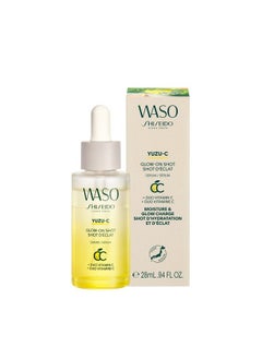 Shiseido Waso Yuzuc Glowon Shot Serum 0.94 Oz Targets Dullness Boosts Radiance & Prevents Early Signs Of Aging 24Hour Hydration Vegan Fragrance Free & Noncomedogenic  - Image 5