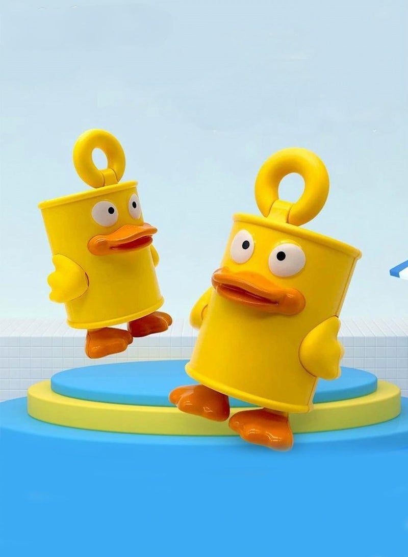 HALAMODO 2PCS Cartoon Water Gun Toy for Kids, Pool Beach Powerful Water Pistol Blaster Toy for Kids and Adults, Squirt Toys Party Bag Filler, Party Favours Outdoor Beach Swimming Pool Game for Kids Boy Girl - Image 1