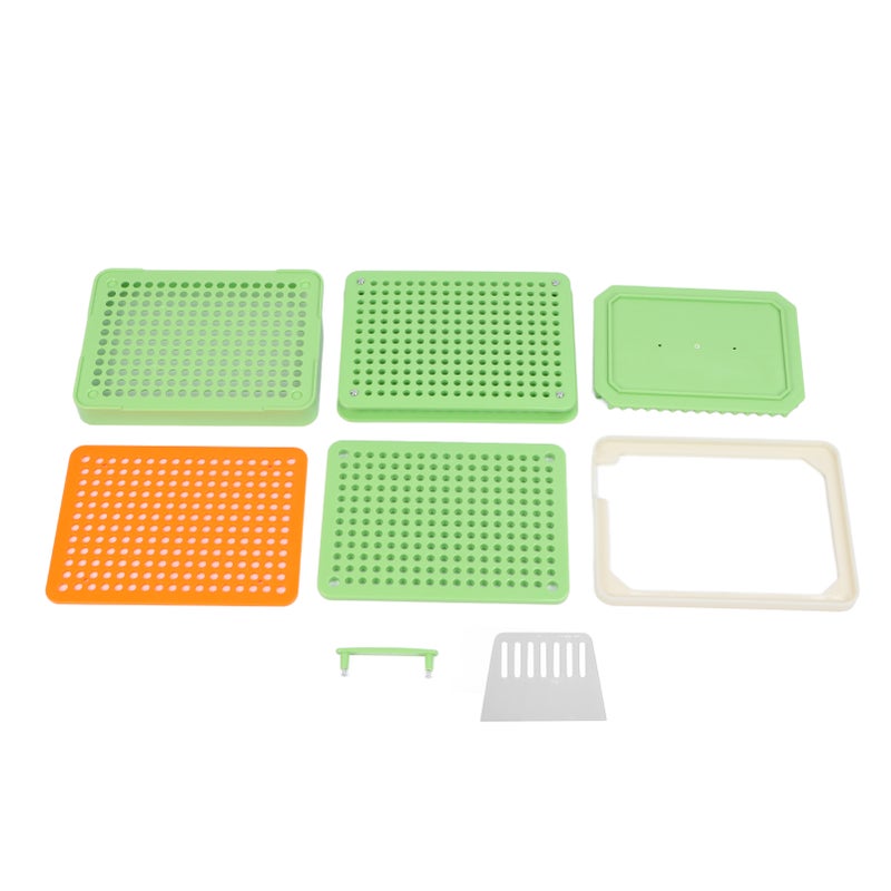 200 Holes Capsule Filling Plate: Precise Structure, High-efficiency Filling - Quickly Arrange Capsule Powder Filler for Home Herb Processing, DIY Supplement Making - Image 1