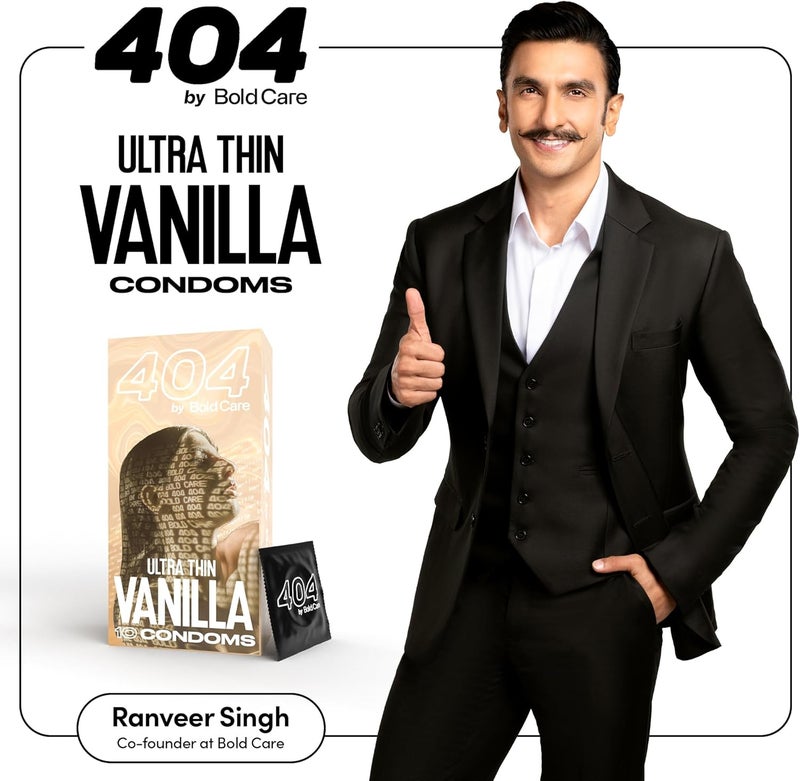 Bold Care 404 Ultra Thin Vanilla Flavored Condoms - Image 2