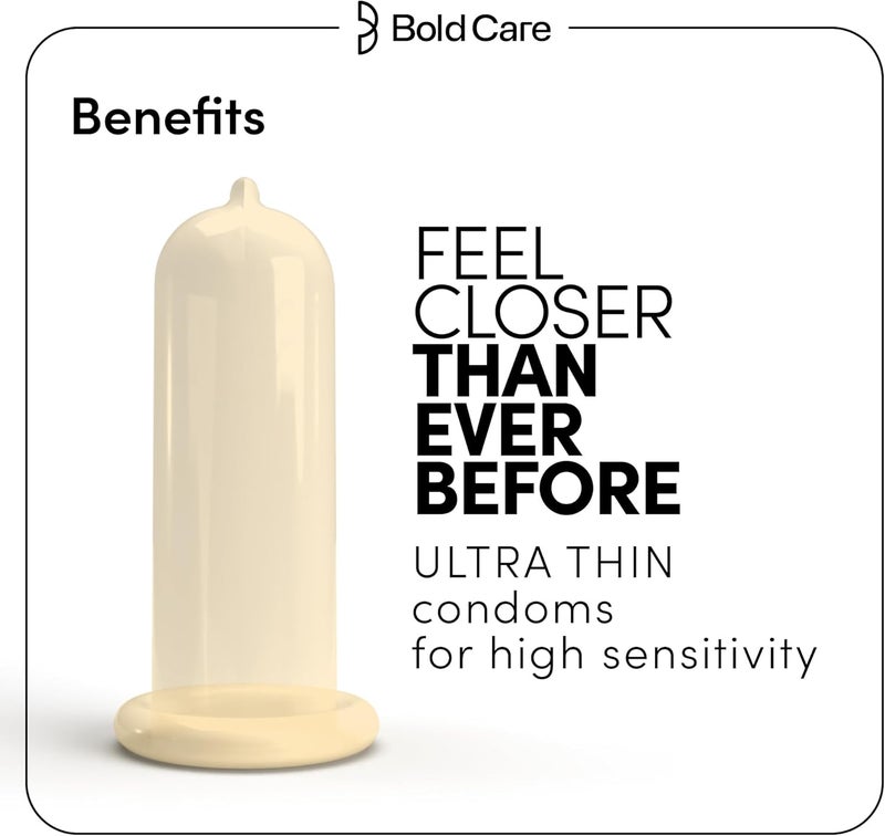 Bold Care 404 Ultra Thin Vanilla Flavored Condoms - Image 3