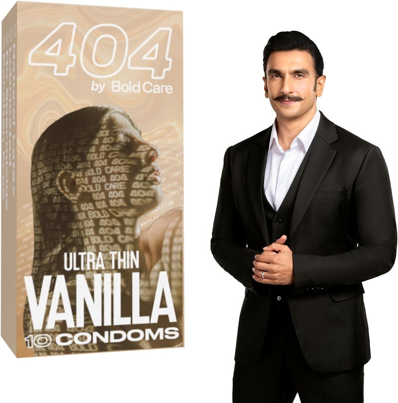 Bold Care 404 Ultra Thin Vanilla Flavored Condoms - Image 1