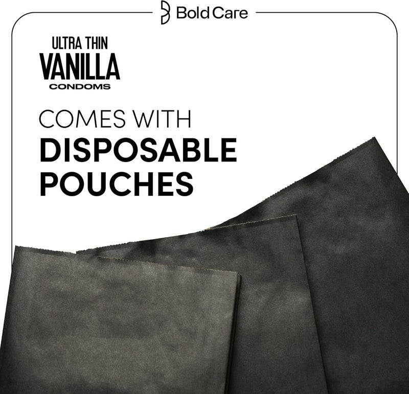 Bold Care 404 Ultra Thin Vanilla Flavored Condoms - Image 5