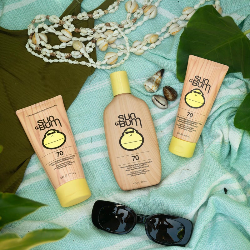 Sun Bum Original SPF 70 Sunscreen Body Lotion - Broad Spectrum Moisturizing Sunscreen with Vitamin E - Hawaii 104 Act Compliant (Made without Octinoxate & Oxybenzone) - 8 oz - Image 4