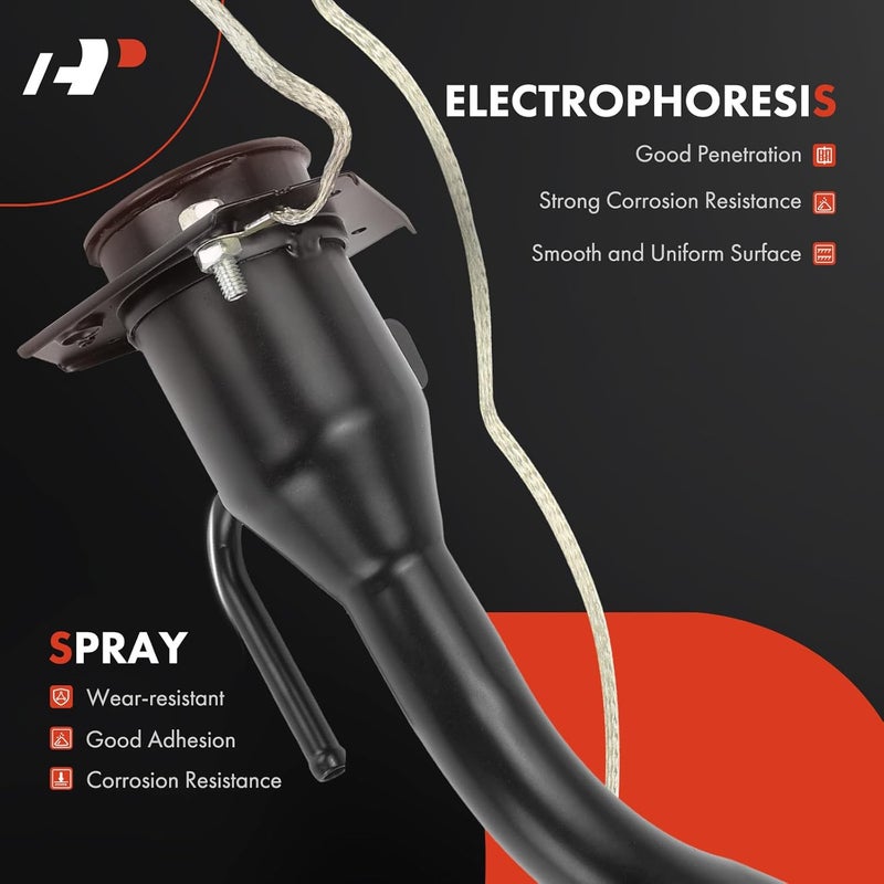 A-Premium Fuel Tank Filler Neck Replacement for Chevrolet Silverado 1500 2004-2006 GMC - Image 3