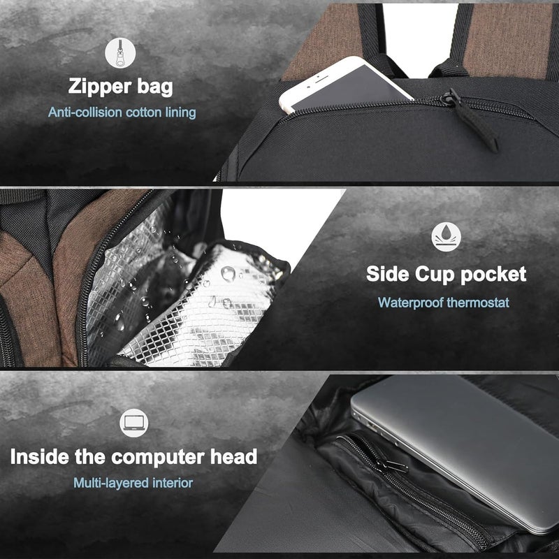 LARIPOP Basketball Backpack Large Sports Bag, Gym Bag with Ball Compartment and Shoe Compartment to Store Sports Shoes Water Bottles Laptops and Daily Necessities, Widely Used in Basketball, Soccer - Image 3