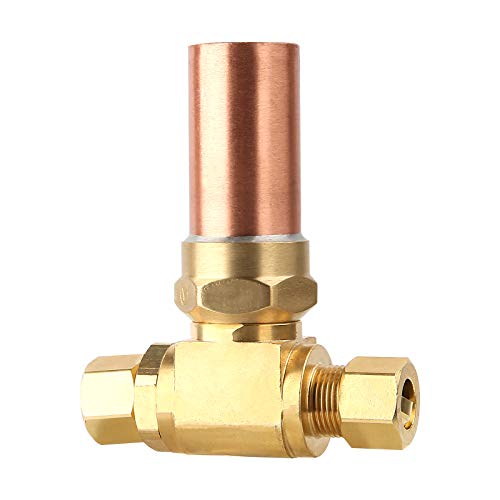 Solimeta Compression Tee Water Hammer Arrestor, 3/8" OD X 3/8" OD Female, Lead-Free Brass - Image 4
