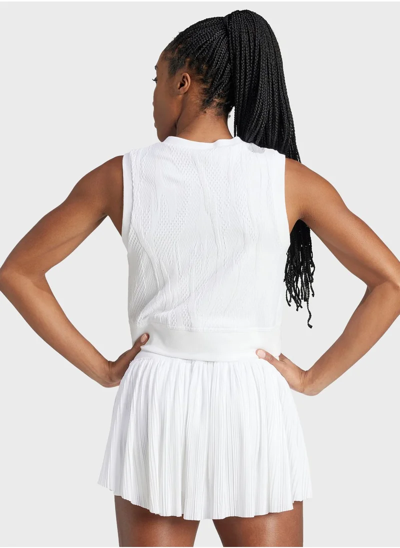 Adidas Pro Tennis Cropped Top