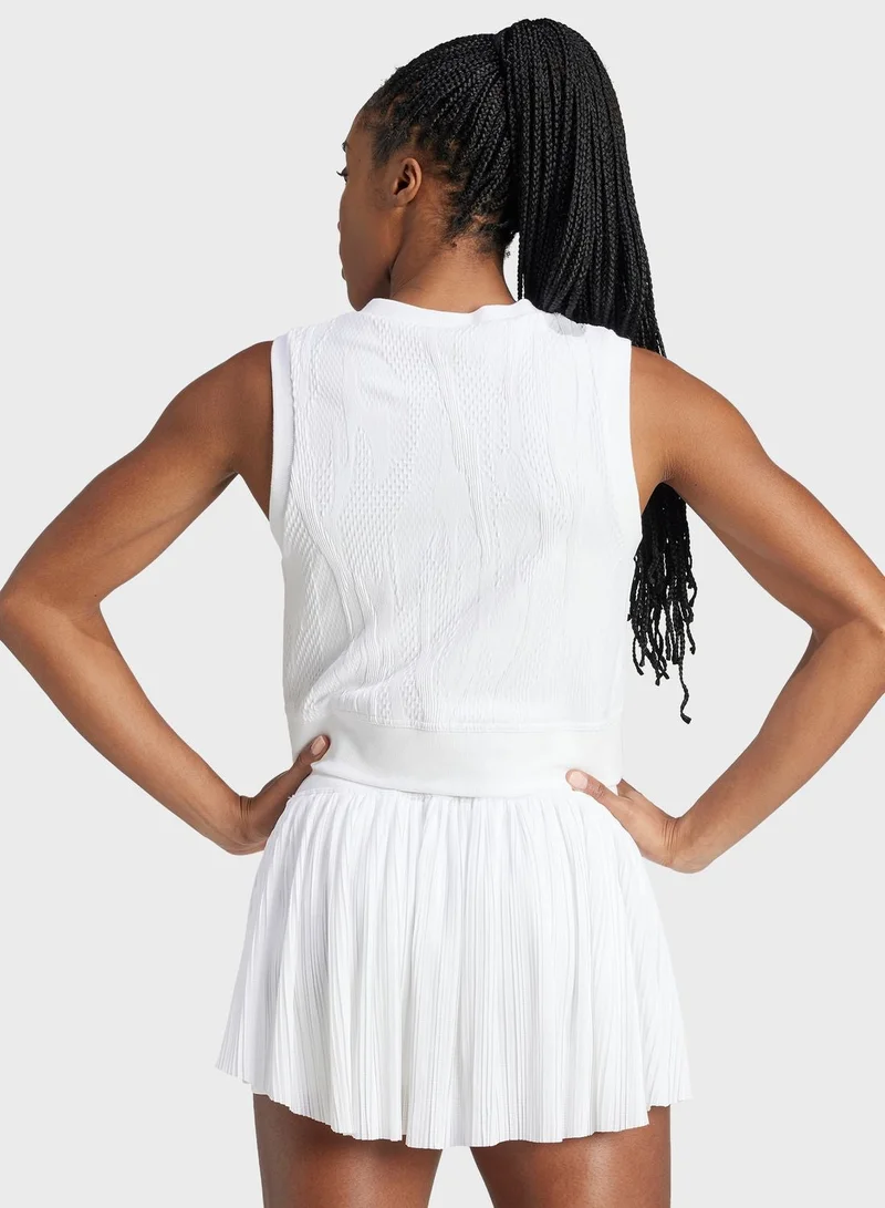 Adidas Pro Tennis Cropped Top