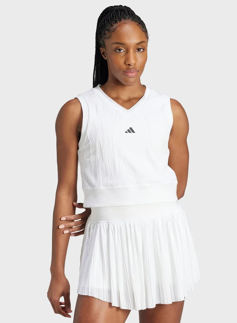 Adidas Pro Tennis Cropped Top