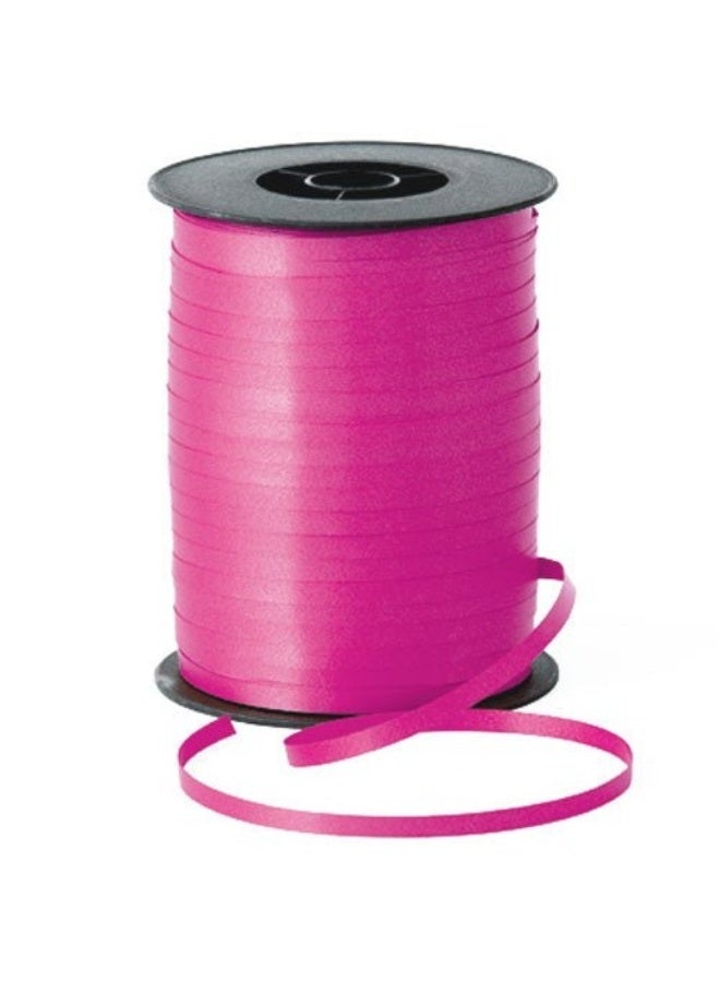 Balloon String Pink Curly Plastic Ribbon