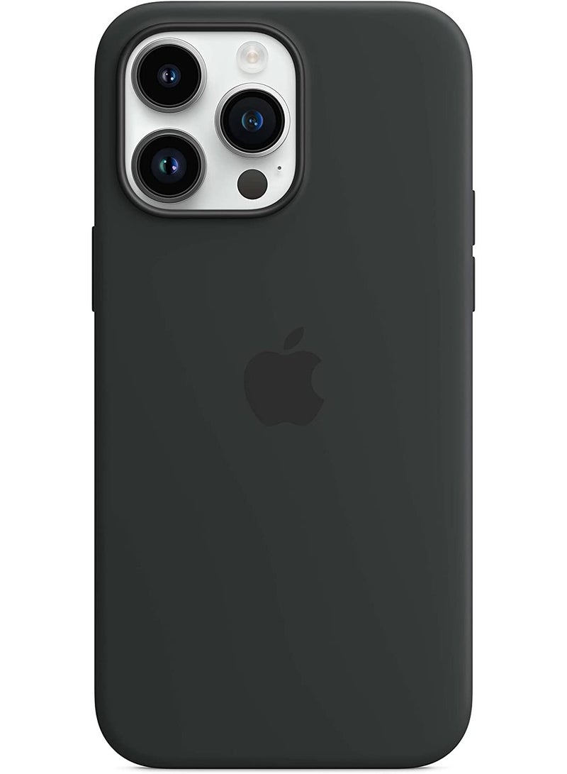 Dg Ming Silicon case for iPhone 15 Pro  Premium Silicone Case with MagSafe Quality case for premium phone Black  - Image 1