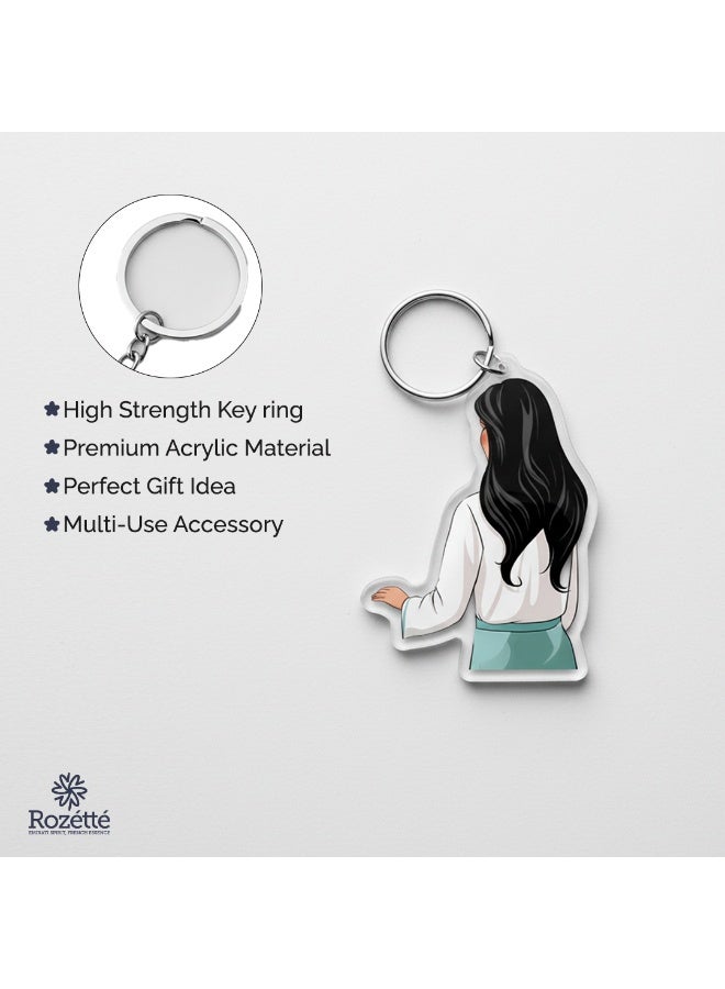 Rozette Beauty Keychain Medallion - Image 3