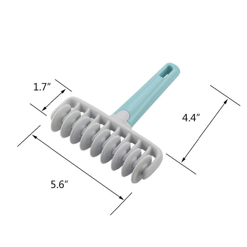 Hsomid Wheel Roller Pastry Mould Household Baking Pastry Tools Wheels Time-Saver Dough Craft Pie Pastry Dough Lattice Cutter - Image 3