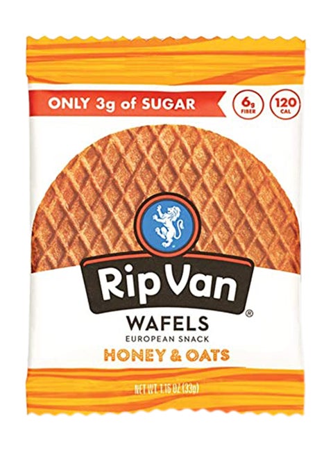 Low Sugar Honey And Oats Stroopwafels 33g