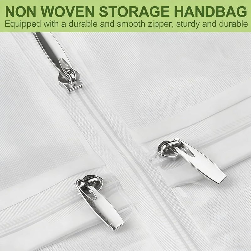 Funvalley Surperfect 72-inch Gown Storage Bag, Foldable Extra Long Wedding Dress Bag, Long Gown Storage Bag with Multiple Pockets, Dustproof and Moisture-Resistant, Lightweight and Portable, Outerwear packaging Bag - Image 5