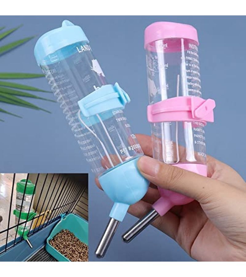 2 Pieces 4.23oz Automatic Feeder for Hamsters Rabbits Dogs Small Animal Water Dispenser Durable Leak Proof - Image 5