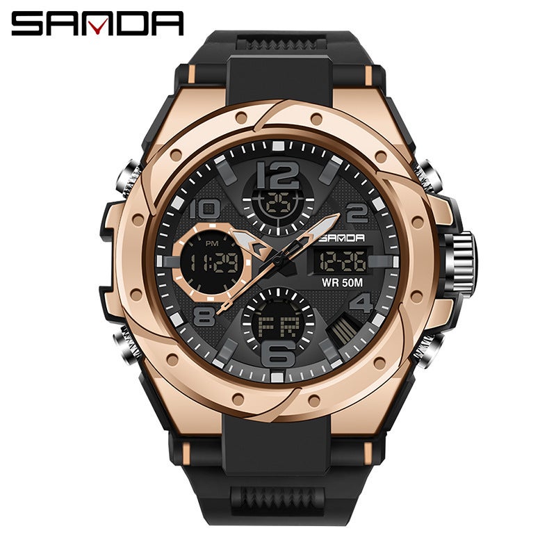 New Special Forces Multi-Functional Waterproof Electronic Sports Watch E-Commerce Best-Selling Watch Waterproof Student Trendy Watch - Image 1