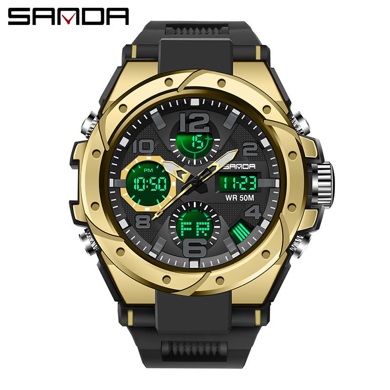New Special Forces Multi-Functional Waterproof Electronic Sports Watch E-Commerce Best-Selling Watch Waterproof Student Trendy Watch - Image 3