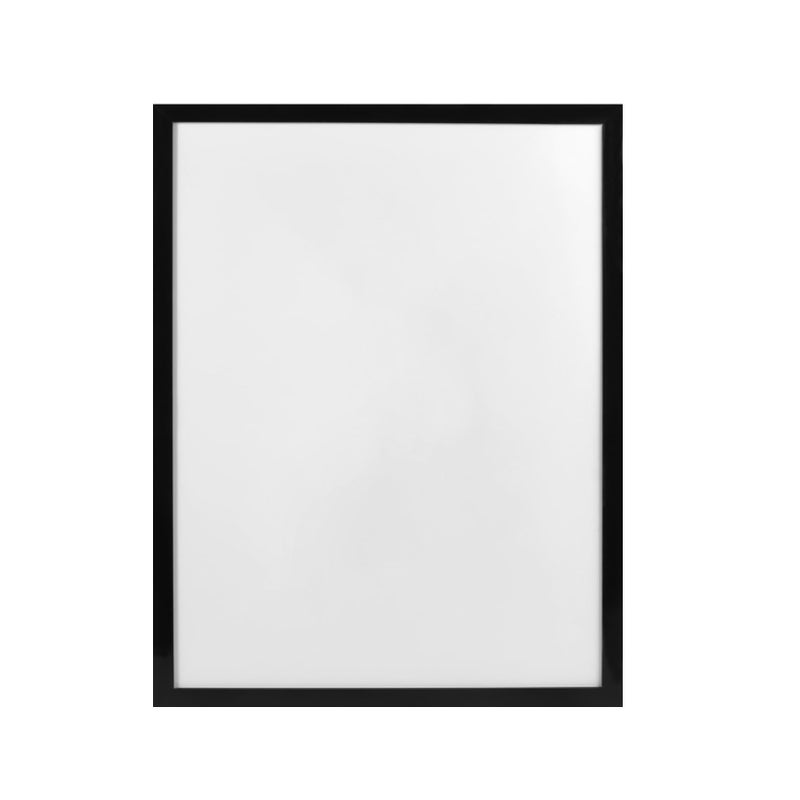 Teqooza 12x16 inch Picture Frames Compatible With 30x40 cm Without Mat for Arts or Photos or Posters Black Frame with Acrylic Protection and Hanging Kit Pack of 1