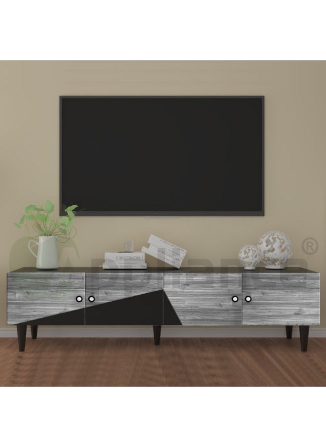 Appliance Furniture - TV Unit Multicolor MDF 180Lx40W. - Image 1