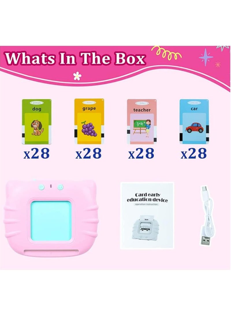 ST ZONE Talking Flash Cards Learning Toy for Toddlers – British English – 224 Audible Words – Electronic Interactive Educational Toy for Kids Aged 1–6 – Preschool & Early Learning Gift - Image 5