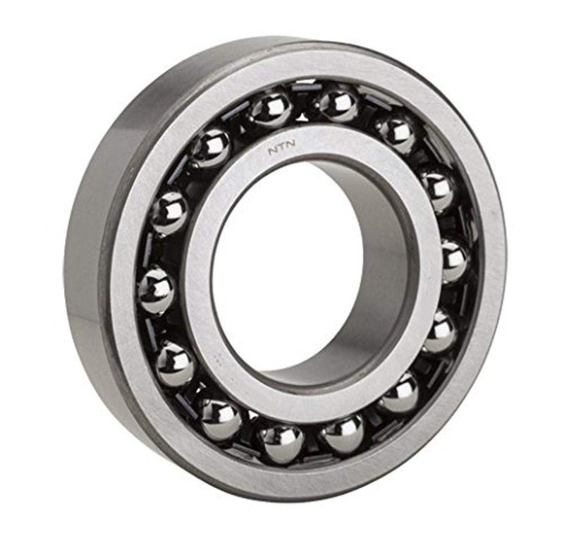 Bearing 1207 Double Row Self-Aligning Radial Ball Bearing, Normal Clearance, Standard Cage, Tapered Bore, 35 mm Bore ID, 72 mm OD, 17 mm Width, Open