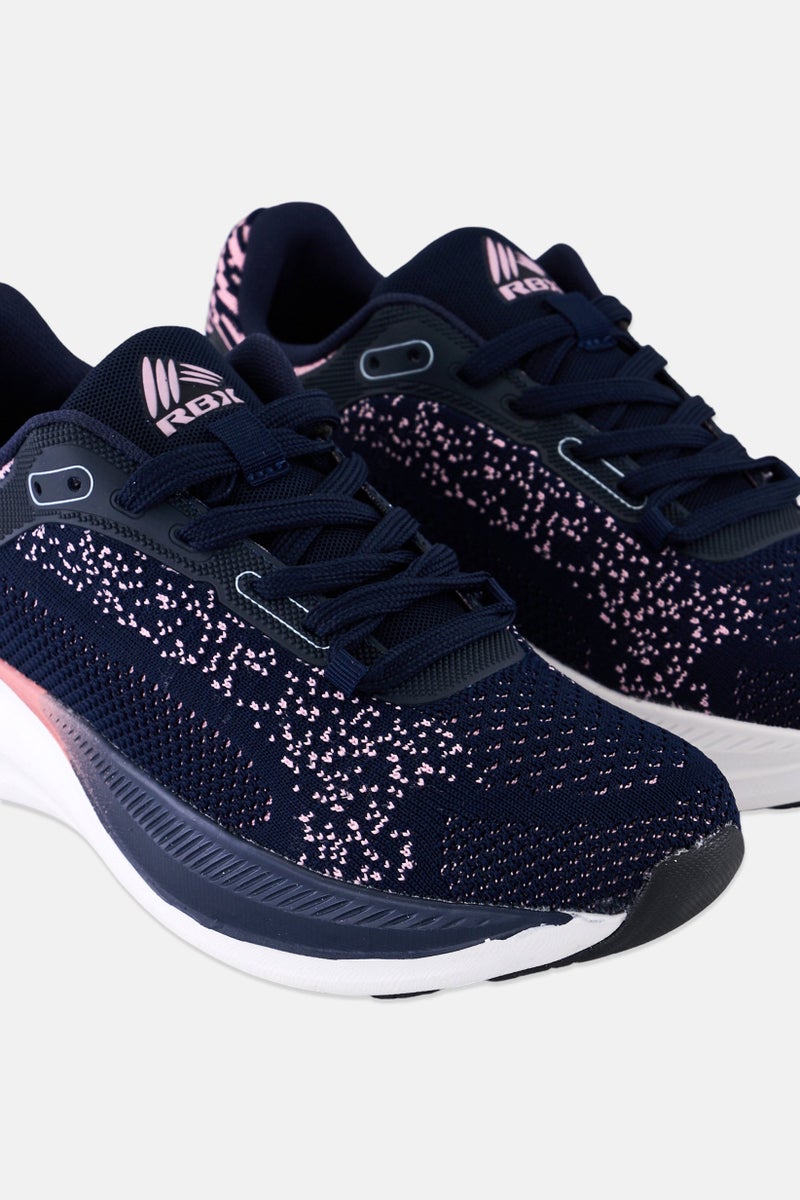 RBX Women Lace Up Training Shoes, Navy - Image 3