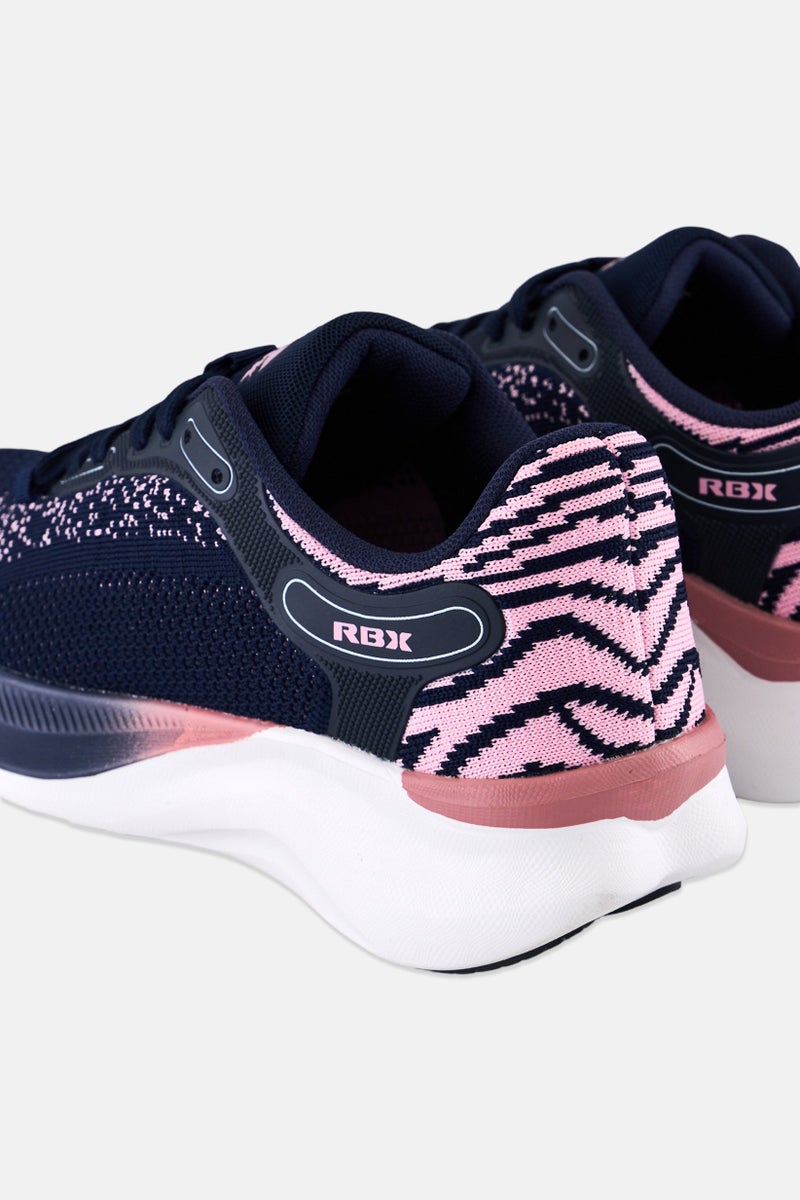 RBX Women Lace Up Training Shoes, Navy - Image 2