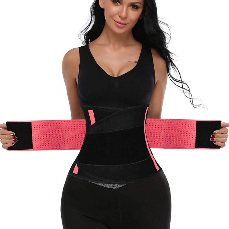 Bluejw Slimming Belt Lightweight Breathable Waist Trainer Sweat Belt Postpartum Recovery Body Shaper for Women Waist Trimmers - Image 2