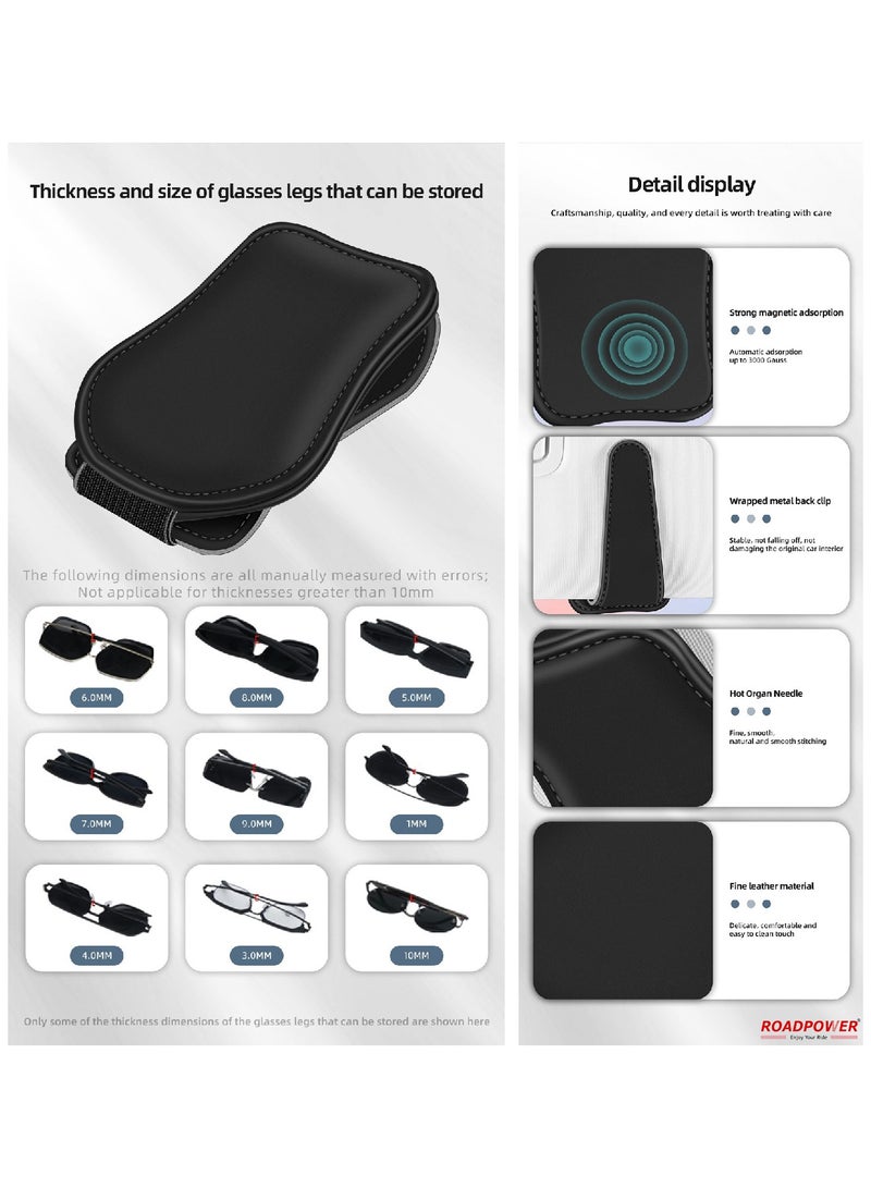 RoadPower Multi function Car Sun Visor Space Organizer Storage And Holder Of Sunglass 3082 - Image 5