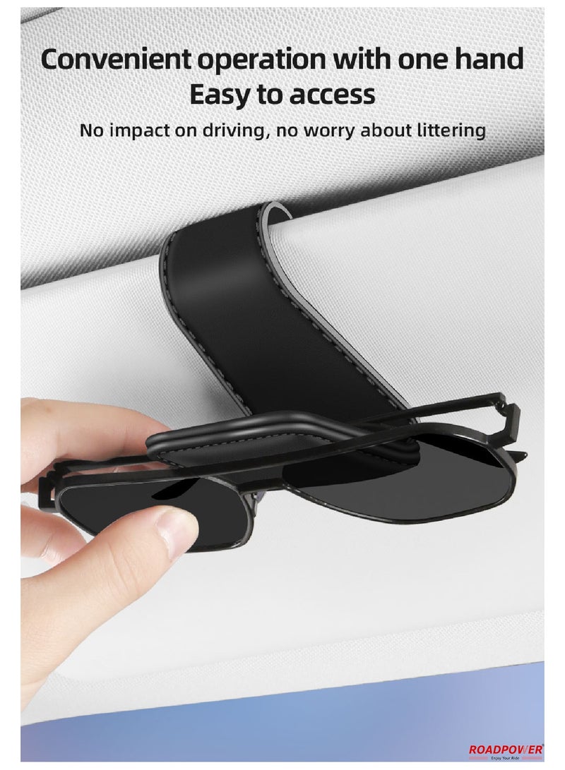 RoadPower Multi function Car Sun Visor Space Organizer Storage And Holder Of Sunglass 3082 - Image 3