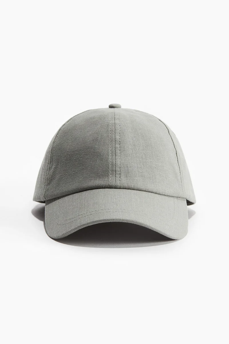 اتش اند ام Linen-blend cap