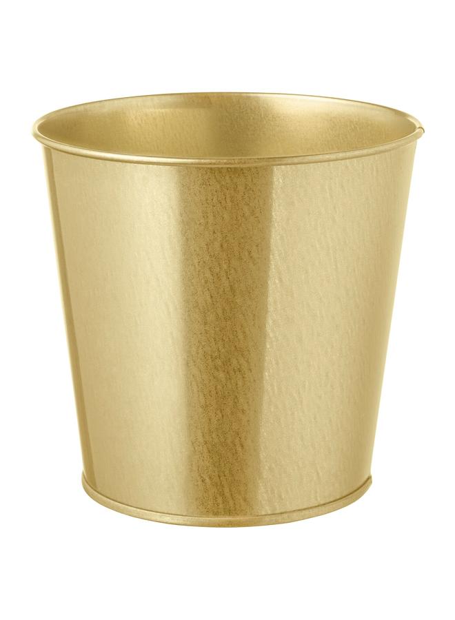 erorex Plant Pot, Brass-Colour, 12 Cm - Image 1