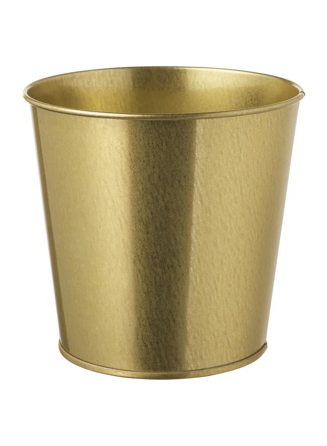 erorex Plant Pot, Brass-Colour, 12 Cm - Image 2