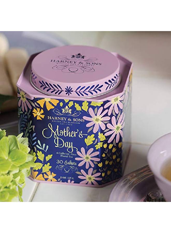 HARNEY & SONS Mother'S Day Tea 30 Sachets In Decorative Tin - Image 4