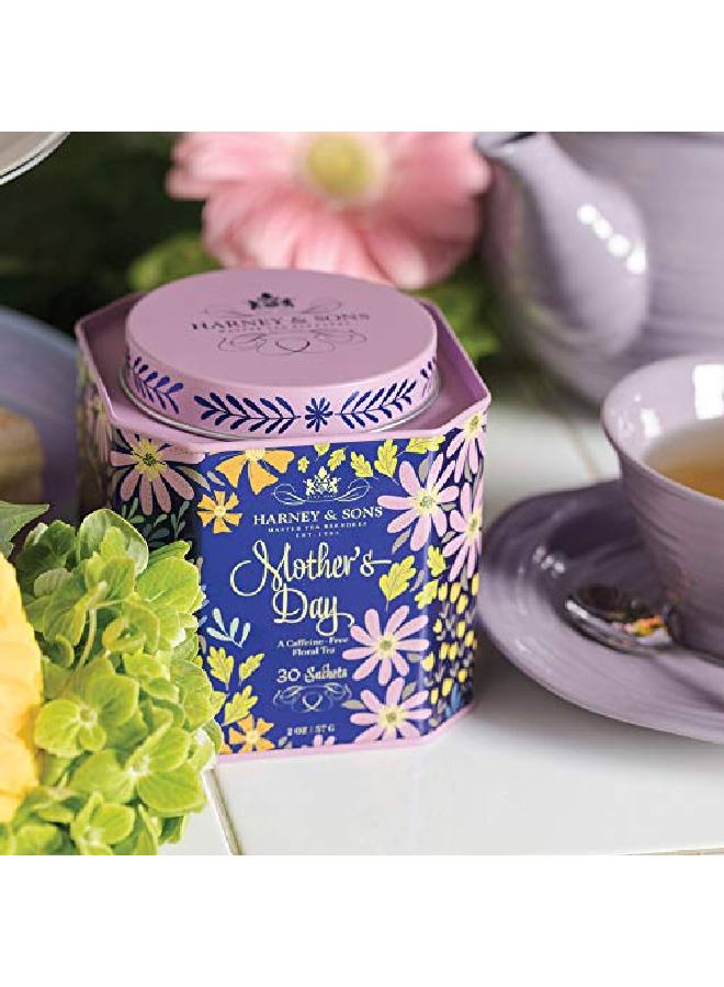 HARNEY & SONS Mother'S Day Tea 30 Sachets In Decorative Tin - Image 3