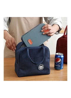 MahMir Lunch bag lunch box bag with Insulated Material for Women Man Office School College Beach Picnic Fishing Hiking Travel Cooler Tote Bag ( Pink )  - Image 4